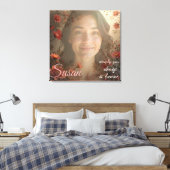Toile Custom Portrait for Her – Personalized Photo Gift (Insitu(Chambre))
