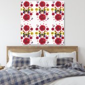 Toile Custom Spring Butterfly Floral Gift  (Insitu(Chambre))