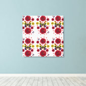 Toile Custom Spring Butterfly Floral Gift  (Insitu (Plancher de Bois))