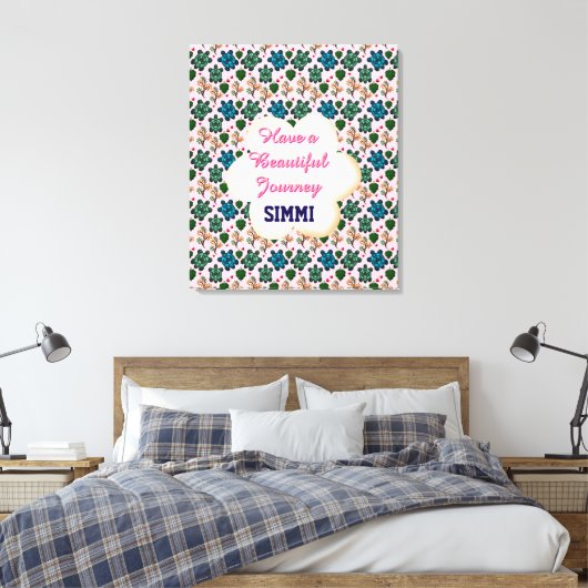 Toile Custom turtle pattern  (Insitu(Chambre))