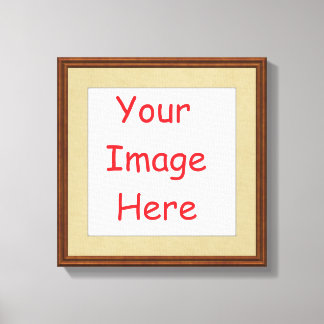 Toile Customisé cadre personnalisé ajouter votre image à