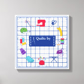 Toile Customiser le temps de surface composée Étiquette (Recto)