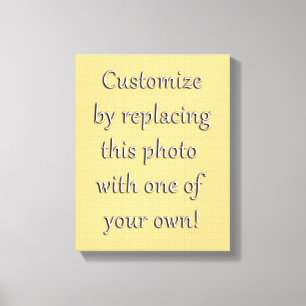 Toile Customisez-Le ! Ajouter votre art ou votre photo