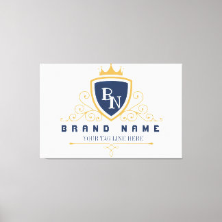 Toile Customize Luxury hotel business or restaurant logo