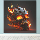 Toile Customized 3D logo, canvas printing (Insitu (Plancher de Bois))