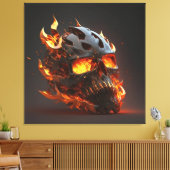 Toile Customized 3D logo, canvas printing (Insitu(Salon))