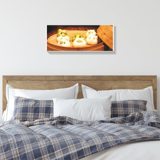 Toile Cute bao buns (Insitu(Chambre))