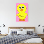 Toile Cute Chick Thunder_Cove (Insitu(Chambre))