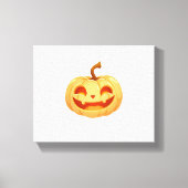Toile Cute Citrouille Jack-o'-lantern Turtle Mer Hallowe (Recto)