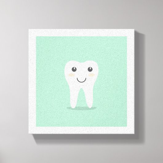 Toile Cute Dentist Wall Art Dentiste Dentiste Art (Recto)