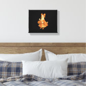 Toile Cute Duck Patchwork Halloween Party (Insitu(Chambre))