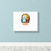 Toile Cute Ghost Nurse - Boo Boo Crew Halloween Fun Clas (Insitu (Plancher de Bois))