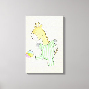 Toile Cute Giraffe