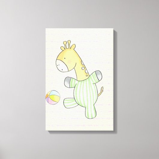 Toile Cute Giraffe (Recto)