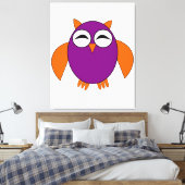 Toile Cute Halloween Canvas de hibou Imprimer (Insitu(Chambre))