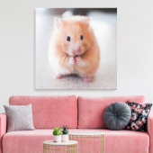 Toile Cute Hamster Aimer Animaux (Insitu(Salon))