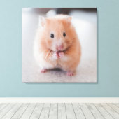 Toile Cute Hamster Aimer Animaux (Insitu (Plancher de Bois))