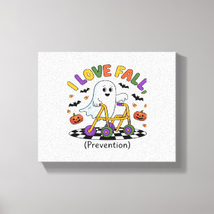 Toile Cute I Love Fall Prevention Physique Thérapie Fant
