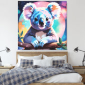 Toile Cute illustration of a koala (Insitu(Chambre))