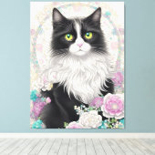 Toile Cute Kitten (Insitu (Plancher de Bois))