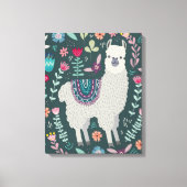 Toile Cute Llama (Recto)