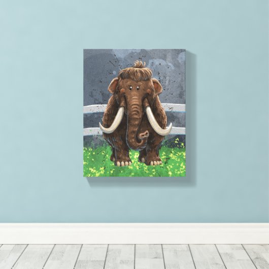Toile Cute Mastodon (Insitu (Plancher de Bois))