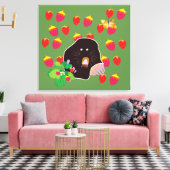 Toile Cute Mole Spring Chambre pour enfants (Insitu(Salon))