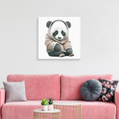 Toile Cute ours Panda (Insitu(Salon))