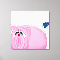 Cute Piglet Chumley Et De Beaux Amis