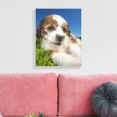 Toile Cute puppy dog (Insitu(Salon))
