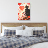 Toile Cute Valentines Jour Chat (Insitu(Chambre))