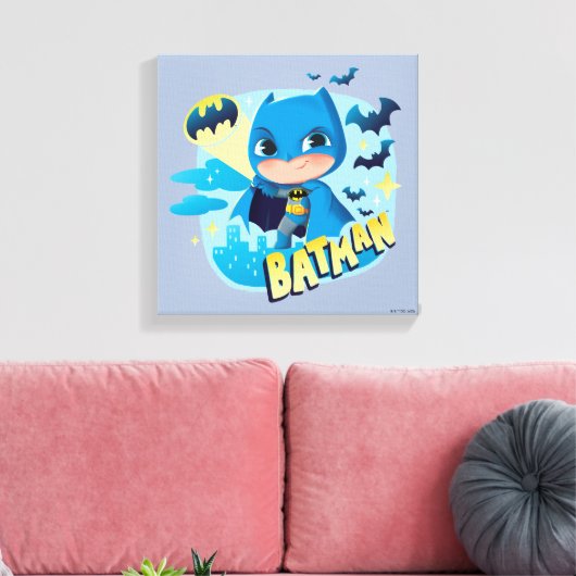 Toile Cuter than mignon Batman (Insitu(Salon))