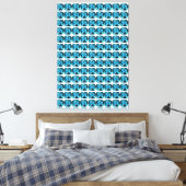 Toile Cyan (Insitu(Chambre))