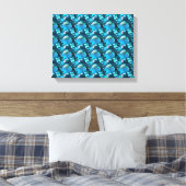 Toile Cyan (Insitu(Chambre))