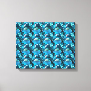 Toile Cyan