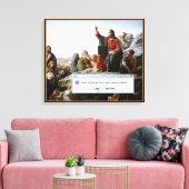Toile Cyber Sermon drôle (Insitu(Salon))