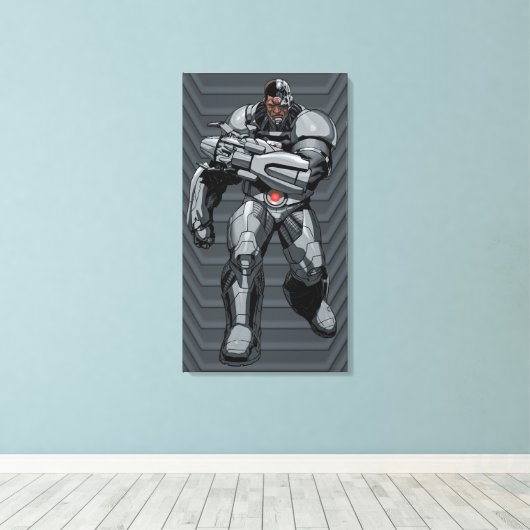 Toile Cyborg (Insitu (Plancher de Bois))