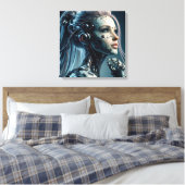 Toile Cyborg Femme Fatale (Insitu(Chambre))