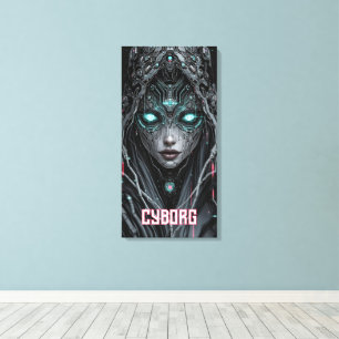 Toile Cyborg Oracle Néon