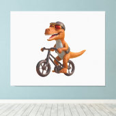Toile Cycling DINOSAUR  T-REX (Insitu (Plancher de Bois))