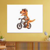 Toile Cycling DINOSAUR  T-REX (Insitu(Salon))