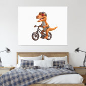 Toile Cycling DINOSAUR  T-REX (Insitu(Chambre))