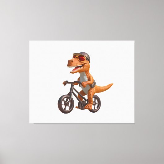 Toile Cycling DINOSAUR  T-REX (Recto)