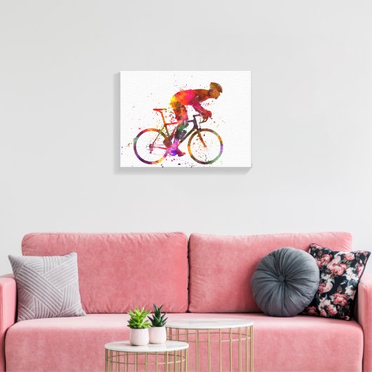 Toile cyclist road bicycle (Insitu(Salon))