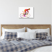 Toile cyclist road bicycle (Insitu(Chambre))