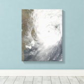 Toile Cyclone tropical Aila (Insitu (Plancher de Bois))