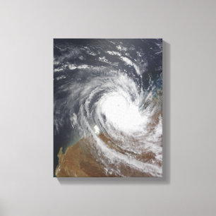 Toile Cyclone tropical Billy au-dessus de l'Australie 2