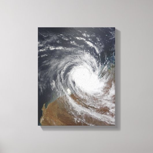 Toile Cyclone tropical Billy sur l'Australie 2 (Recto)