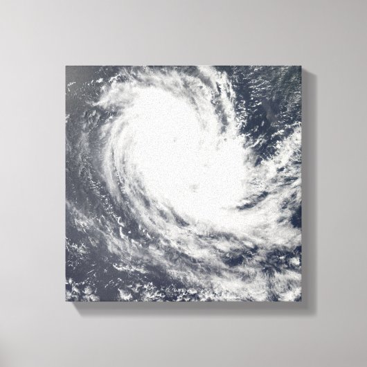 Toile Cyclone tropical Carina (Recto)