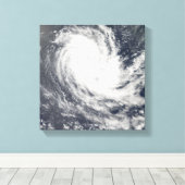 Toile Cyclone tropical Carina (Insitu (Plancher de Bois))